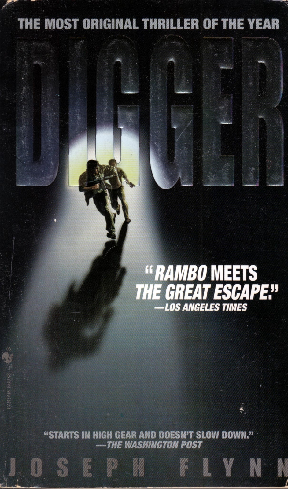 Digger by Joseph Flynn / 1998 Paperback Thriller