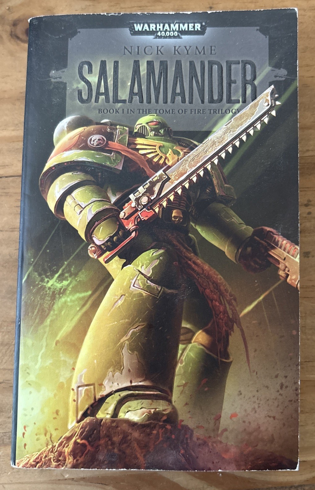 Salamander (The Tome of Fire Trilogy) – Paperback, by Kyme Nick – Warhammer 40k