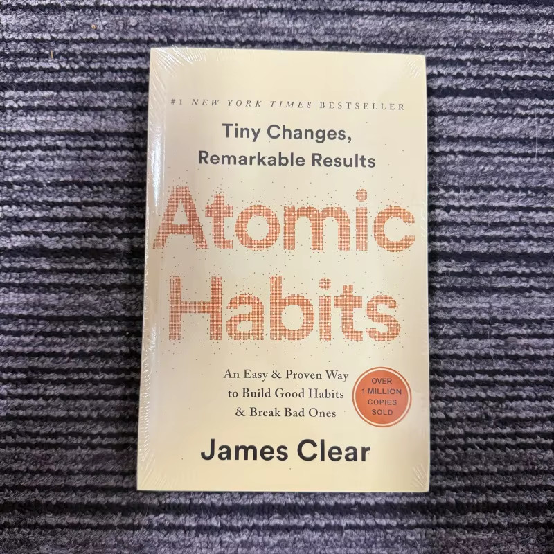 Atomic Habits by James Clear Build Good Habits Free Shipping