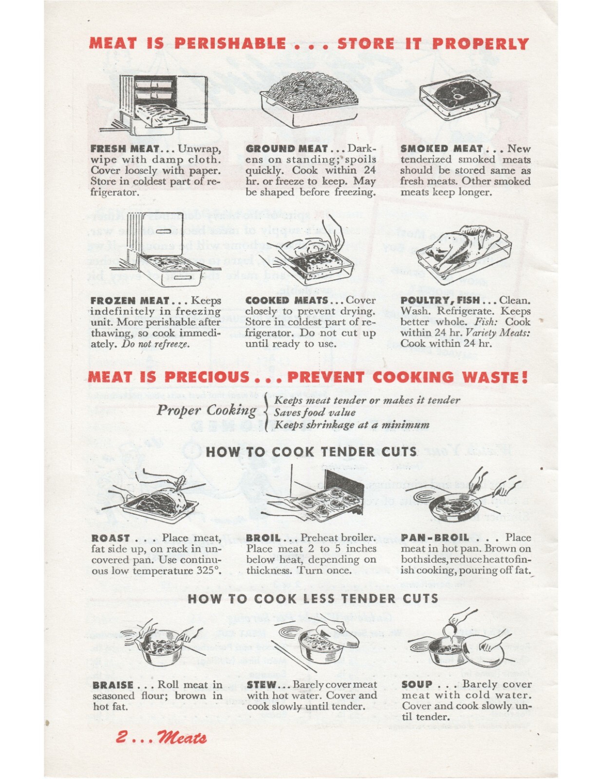Betty Crocker: Your Share (WWII War Time Rations Cookbook) – Color Reprint NEW