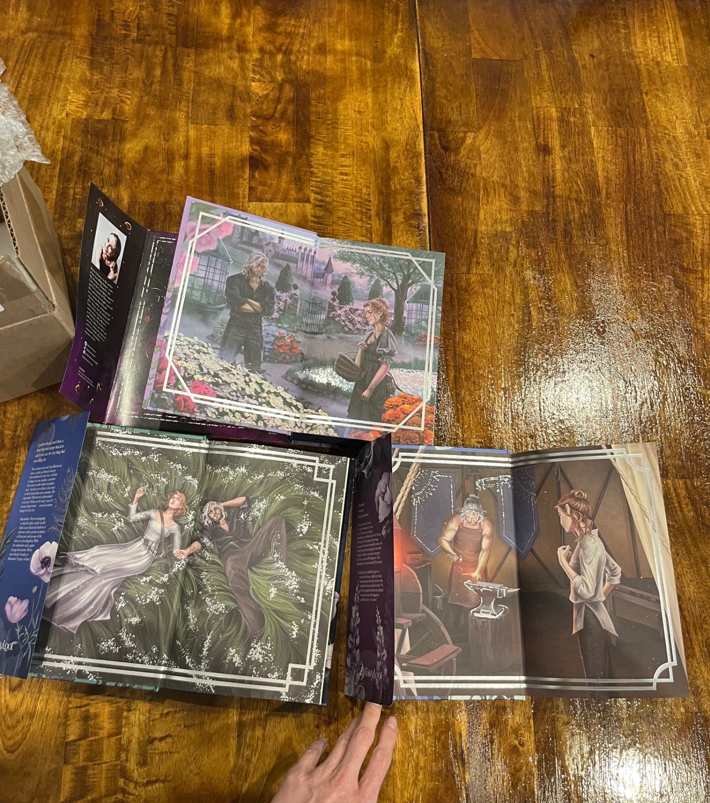 Fairyloot exclusive The Ashes of Thezmarr by Helen Scheuerer signed set