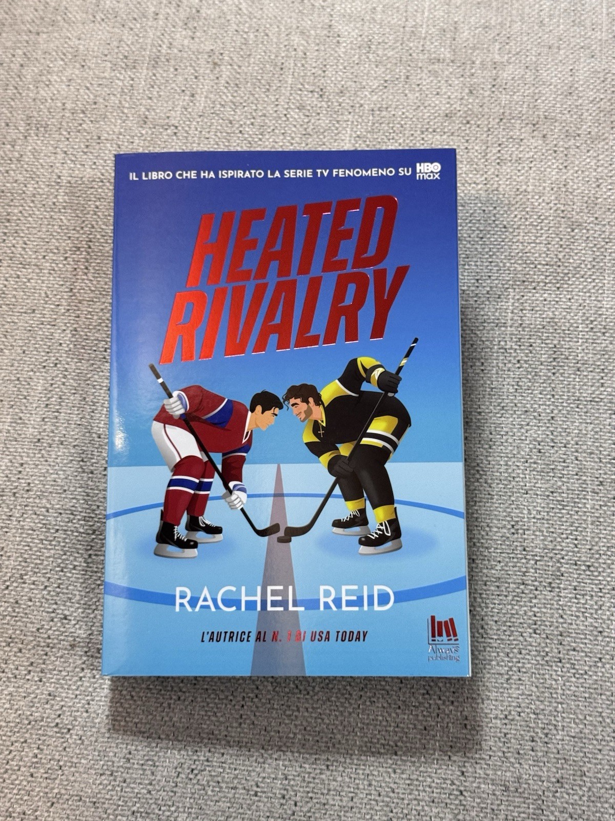 Heated Rivalry By Rachel Reid Game Changers Series Italian Edition Printed Edge