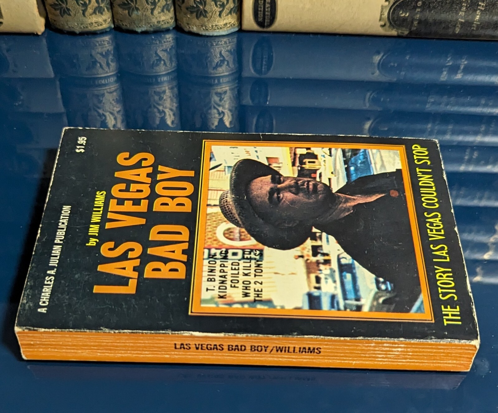 Las Vegas Bad Boy- 1st Edition 1970 – Jim Williams – SCARCE True Crime Gambling