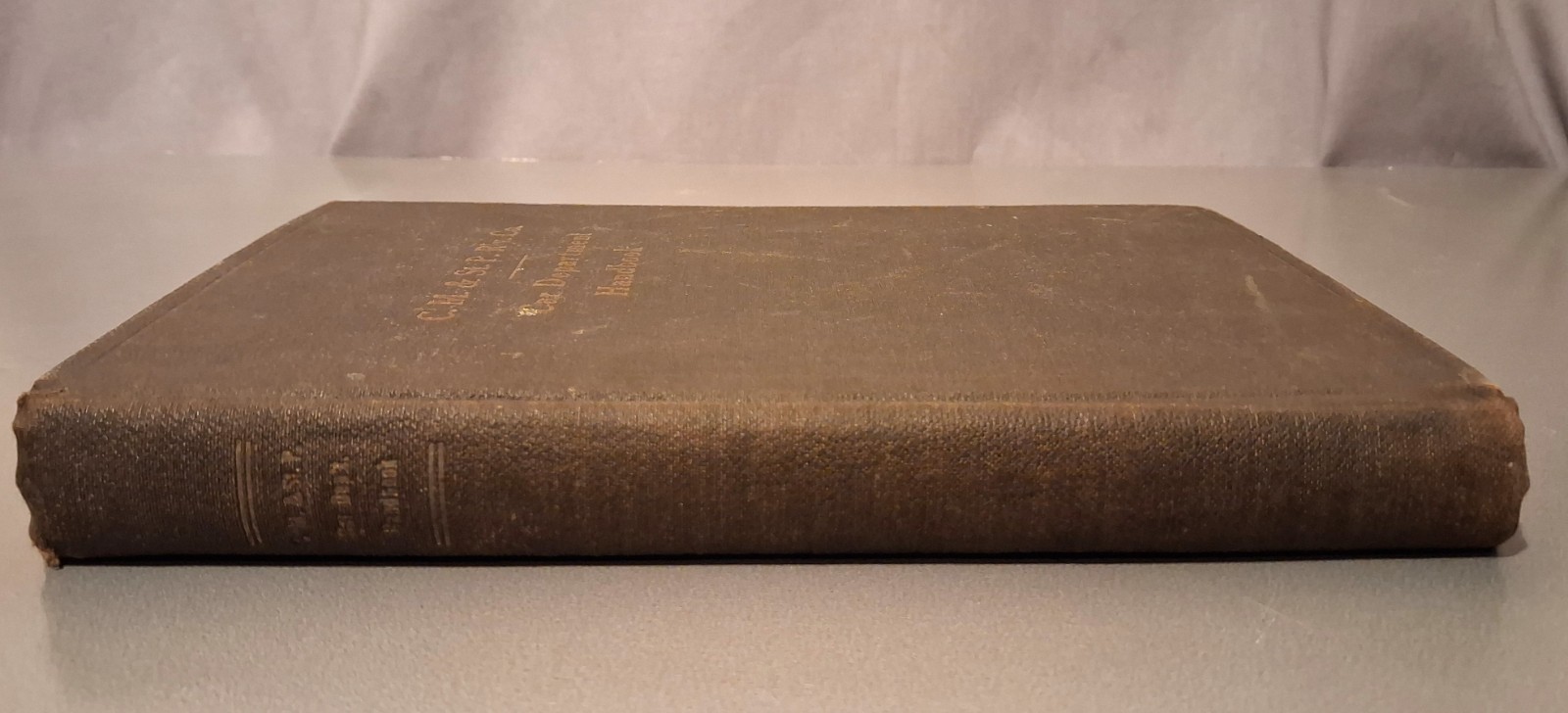 C M & St P Railway Co Chicago Milwaukee Paul Car Department Hand Book 1922