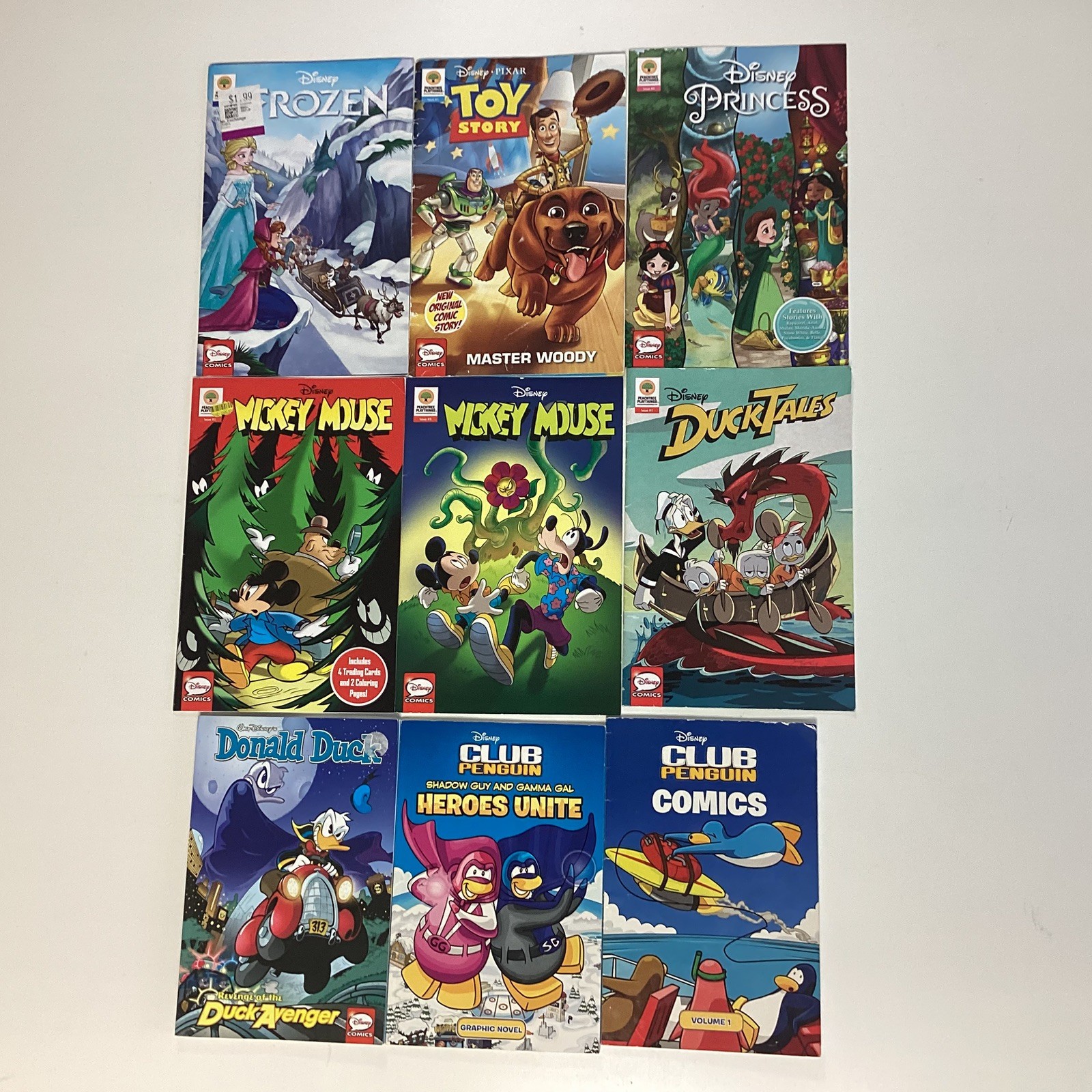Graphic Novels Comics Disney 1st 2nd 3rd 4th Grade 9 Book Lot