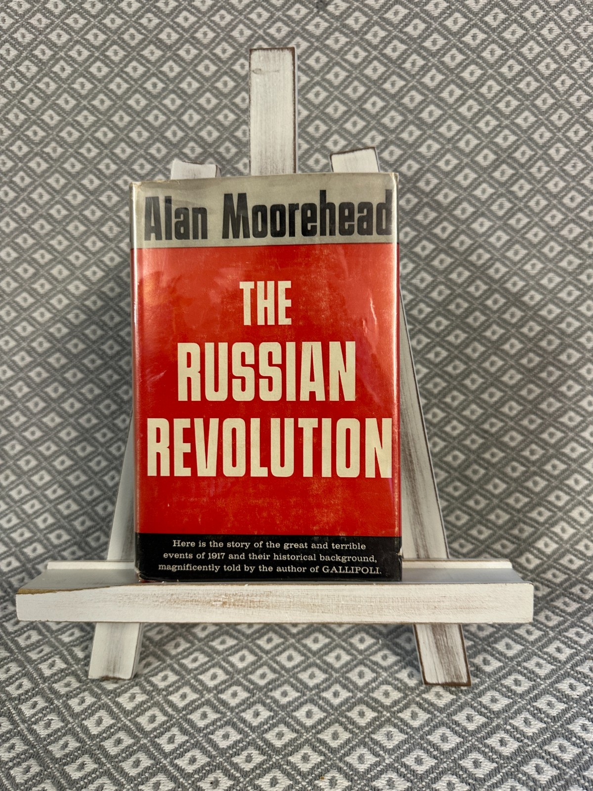 THE RUSSIAN REVOLUTION BY ALAN MOOREHEAD HC 1ST ED 1958 301 PAGES DUSTJACKET