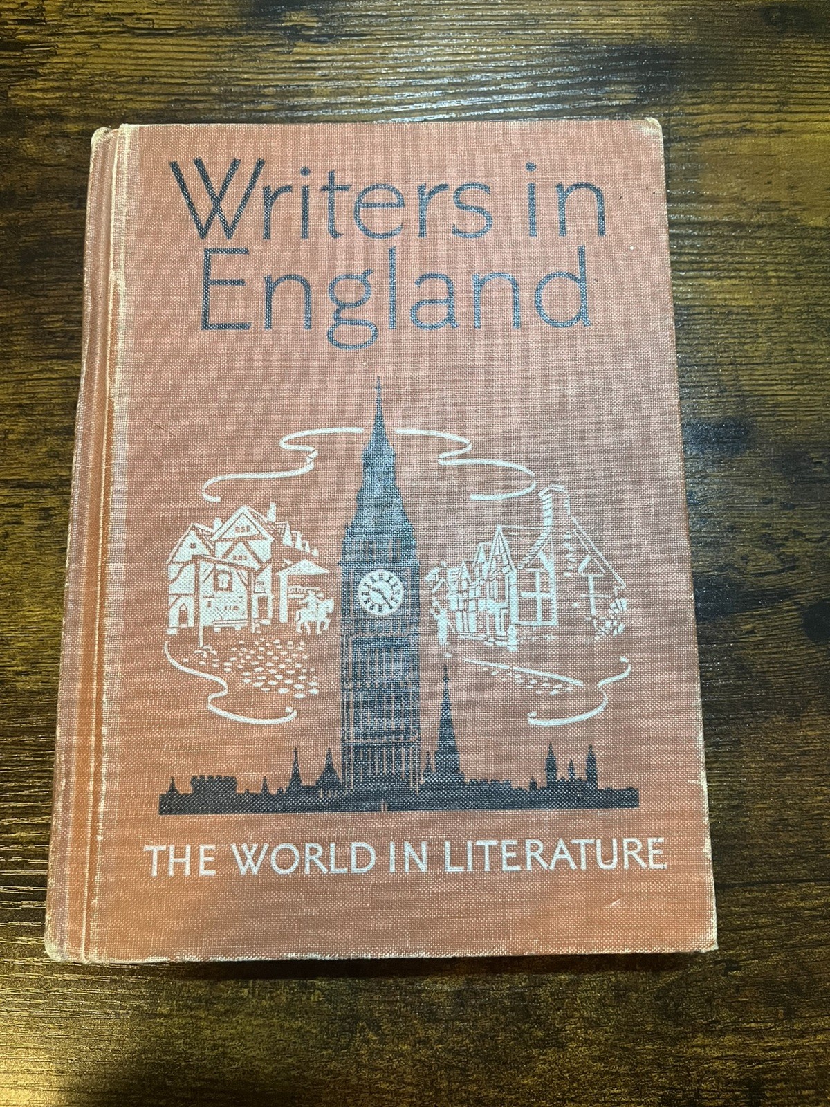 Writers In England The World In Literature Vintage 1949 HC