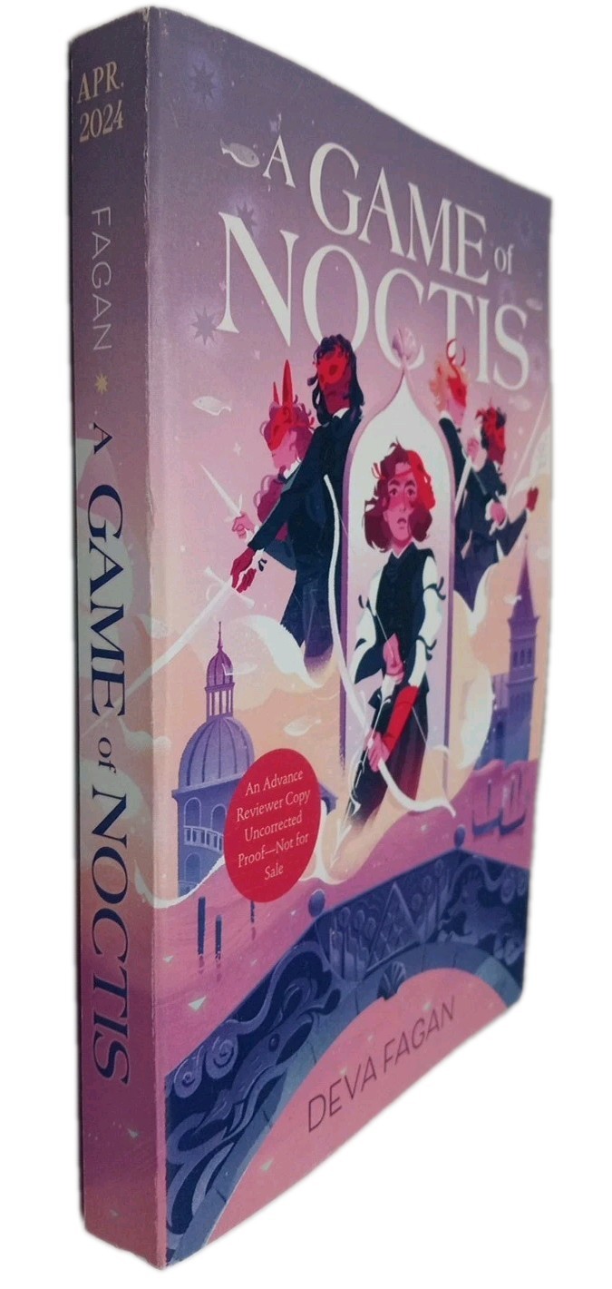 A Game of Noctis by Deva Fagan ARC (Uncorrected Proof) YA Fantasy Paperback