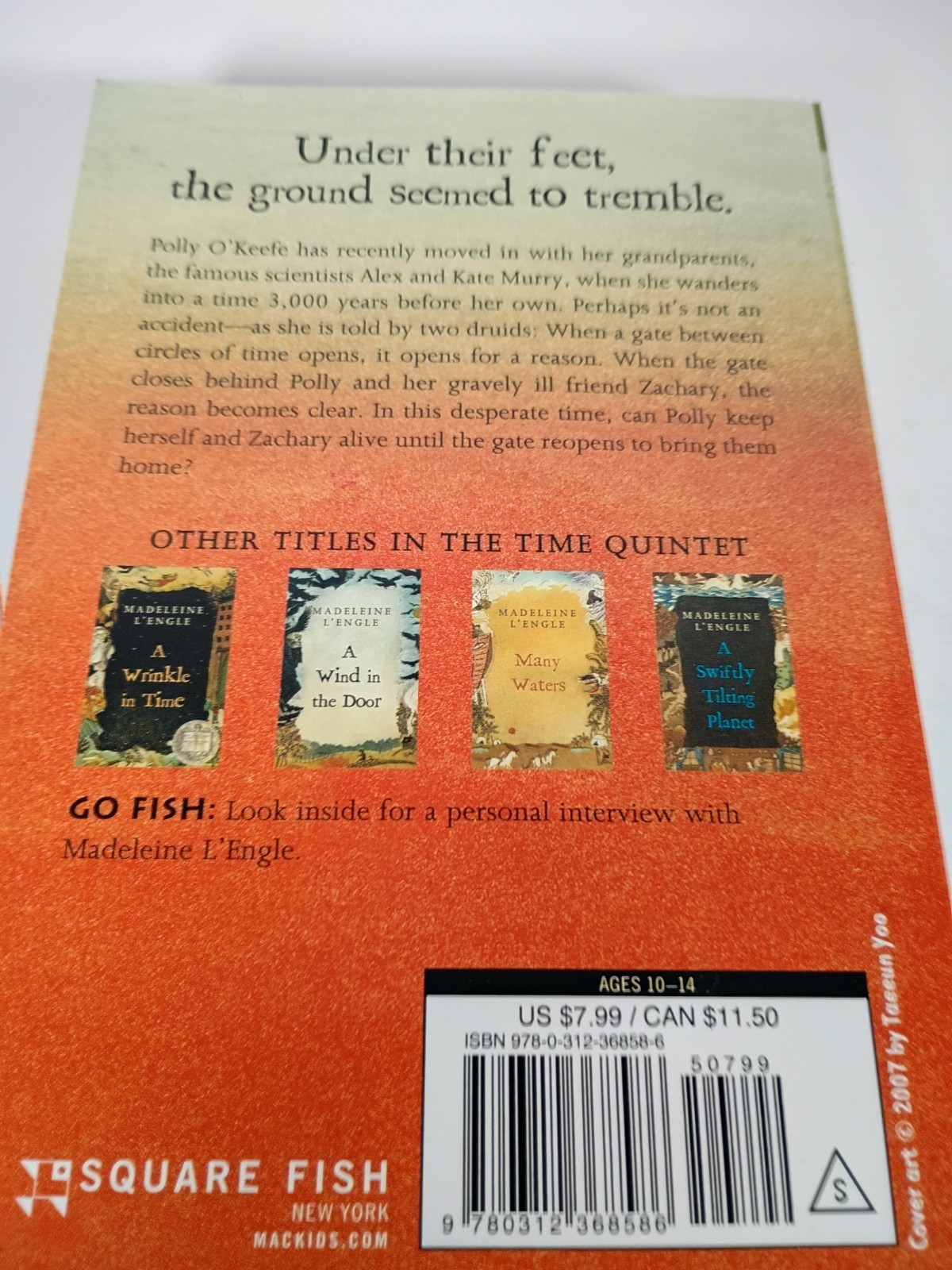 The Wrinkle in Time Quintet Madeleine L’Engle 2012 Box Set Square Fish