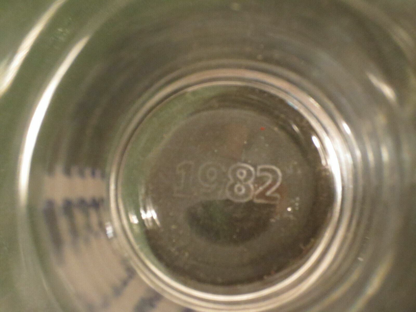 NEW ATLANTA Super Bowl LIII 53 Beer Glass 16 oz. BUD LIGHT Drinking Glass 1982