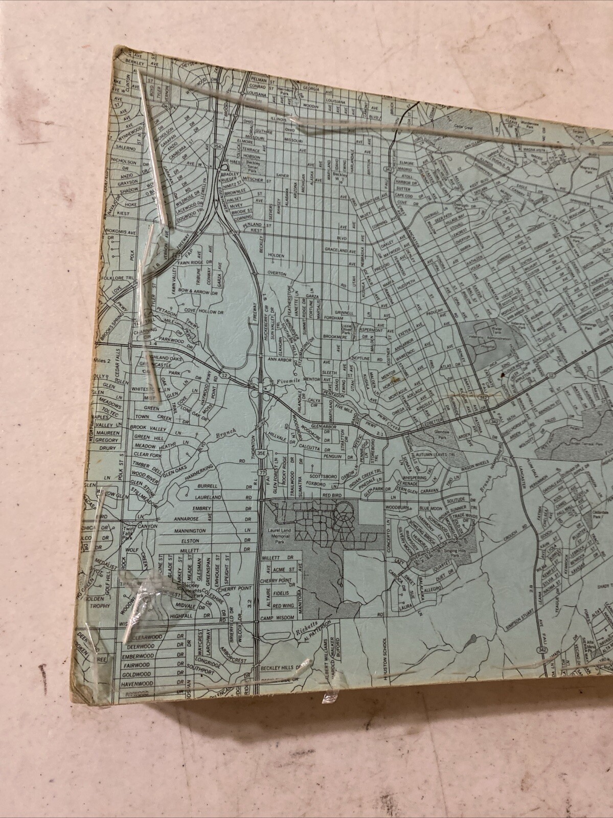VTG 1983 County Maps of Texas 10″ in x 14″ in State Department of Highways