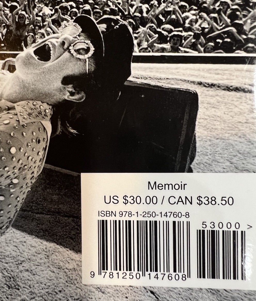 Elton John Me Hardcover Autobiography Memoir Music Biography 2010s