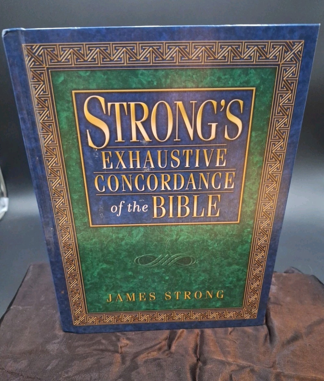 Strong’s Exhaustive Concordance by James Strong (1988, Hardcover) W-CD Good Cond