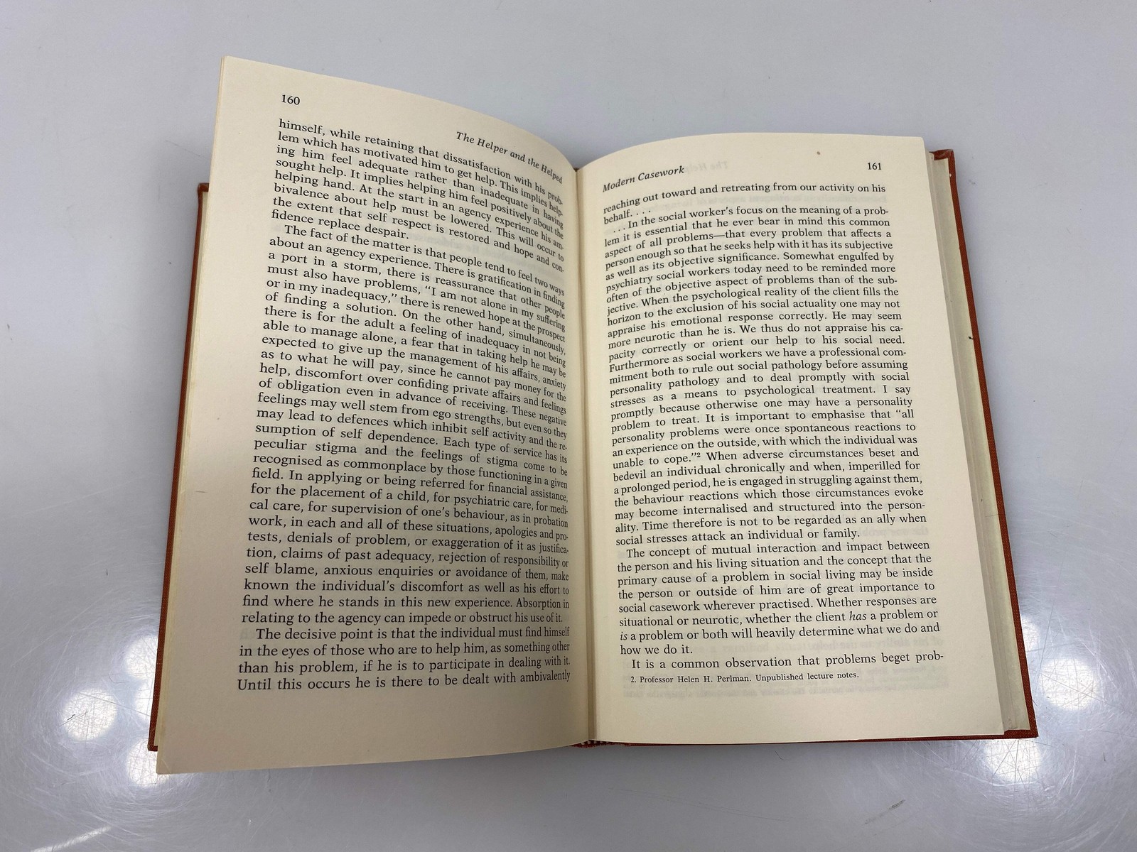 Helping by Charlotte Towle Ex-library 1969 HC