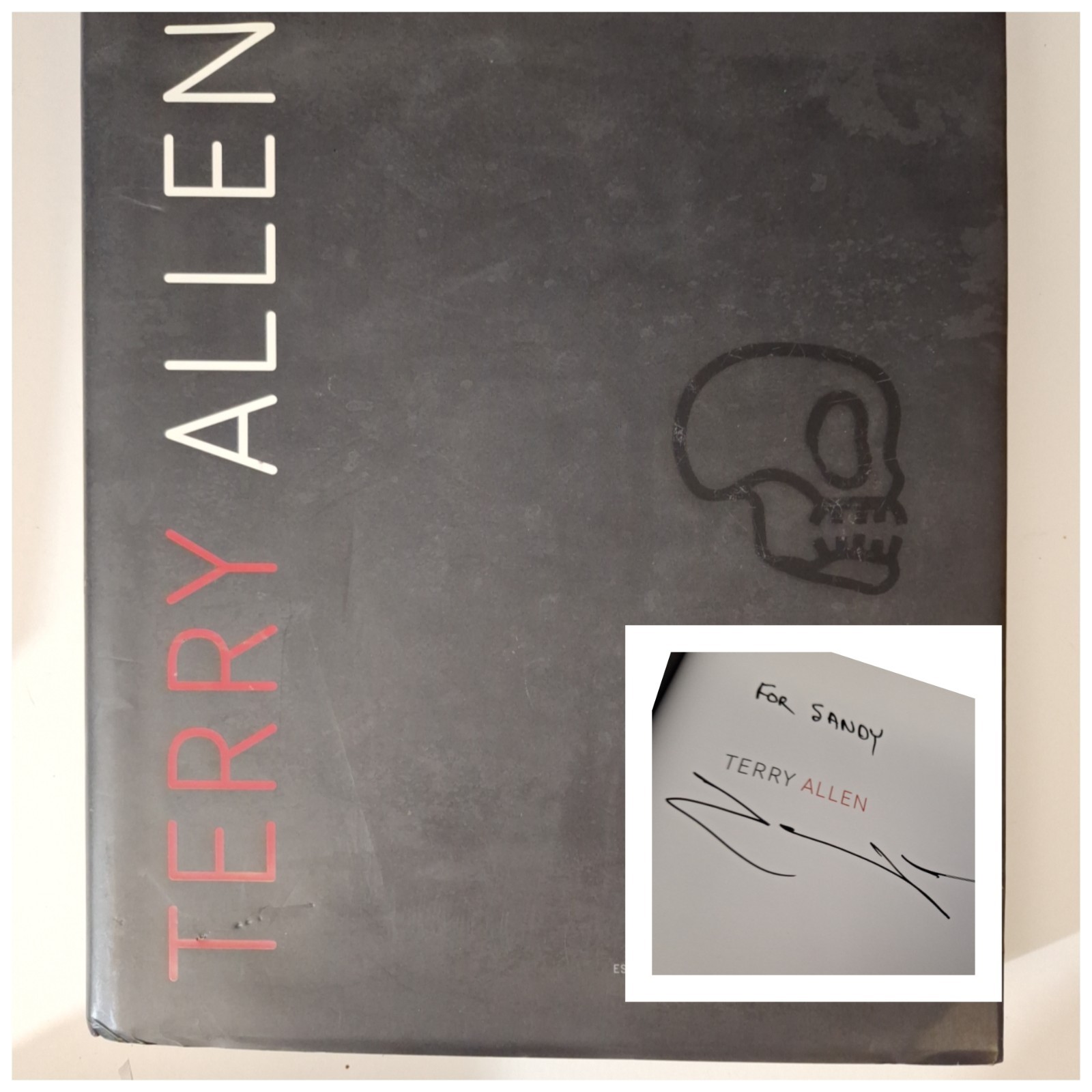 Terry Allen, Hardcover by Allen, Terry (ART) Book Signed By Artist -Dave Hickey