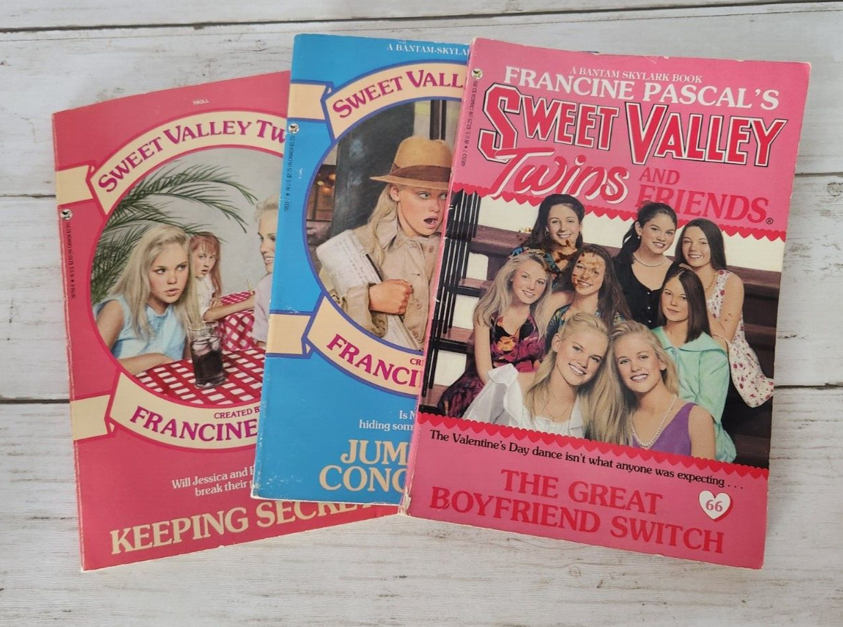 1990’s Sweet Valley Twins Books BUILD YOUR COLLECTION Francine Pascal Paperback