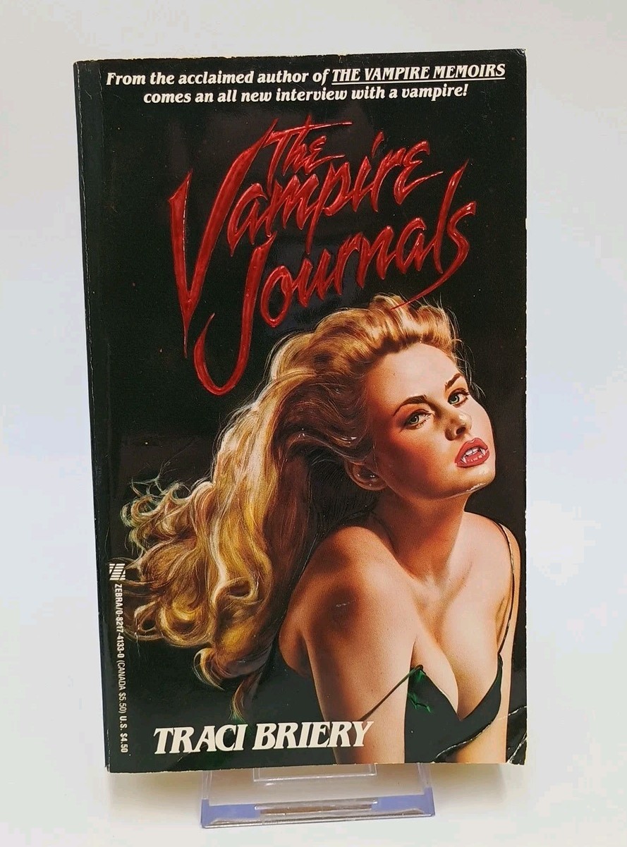 The Vampire Journals By Traci Briery Vintage Paperback 1993 Pinnacle Books