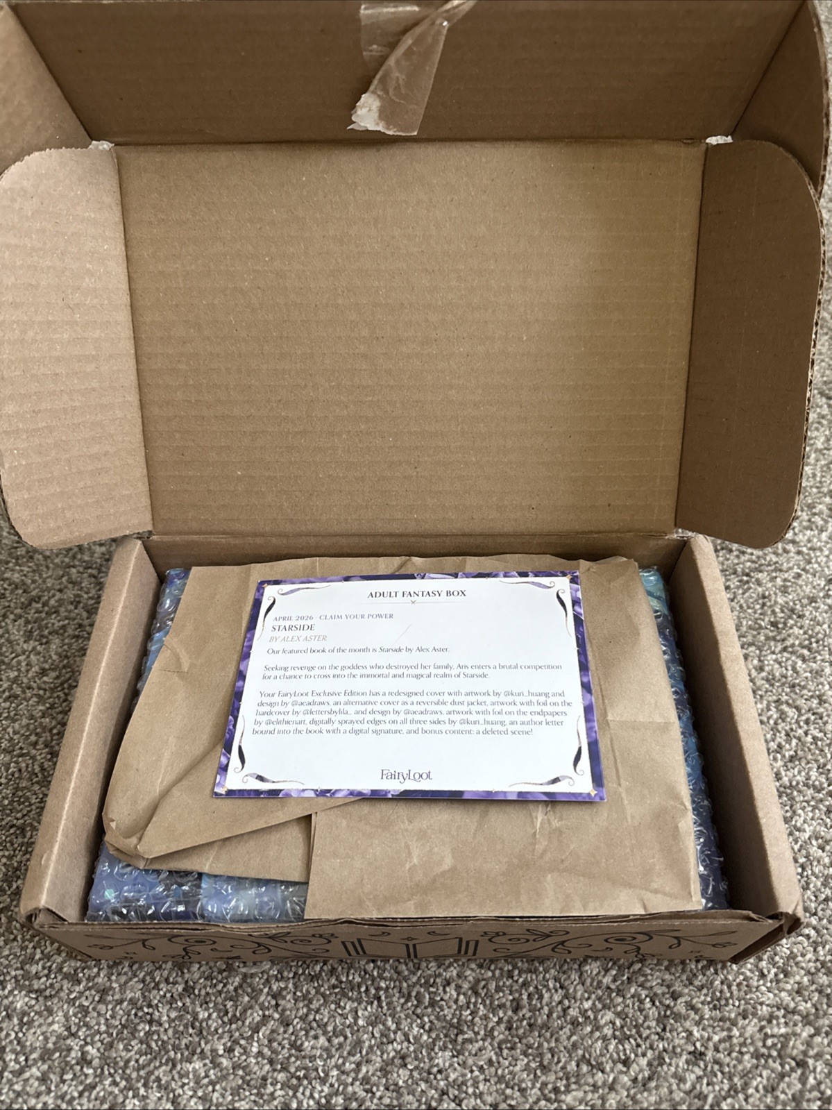 Starside by Alex Aster – Fairyloot Edition