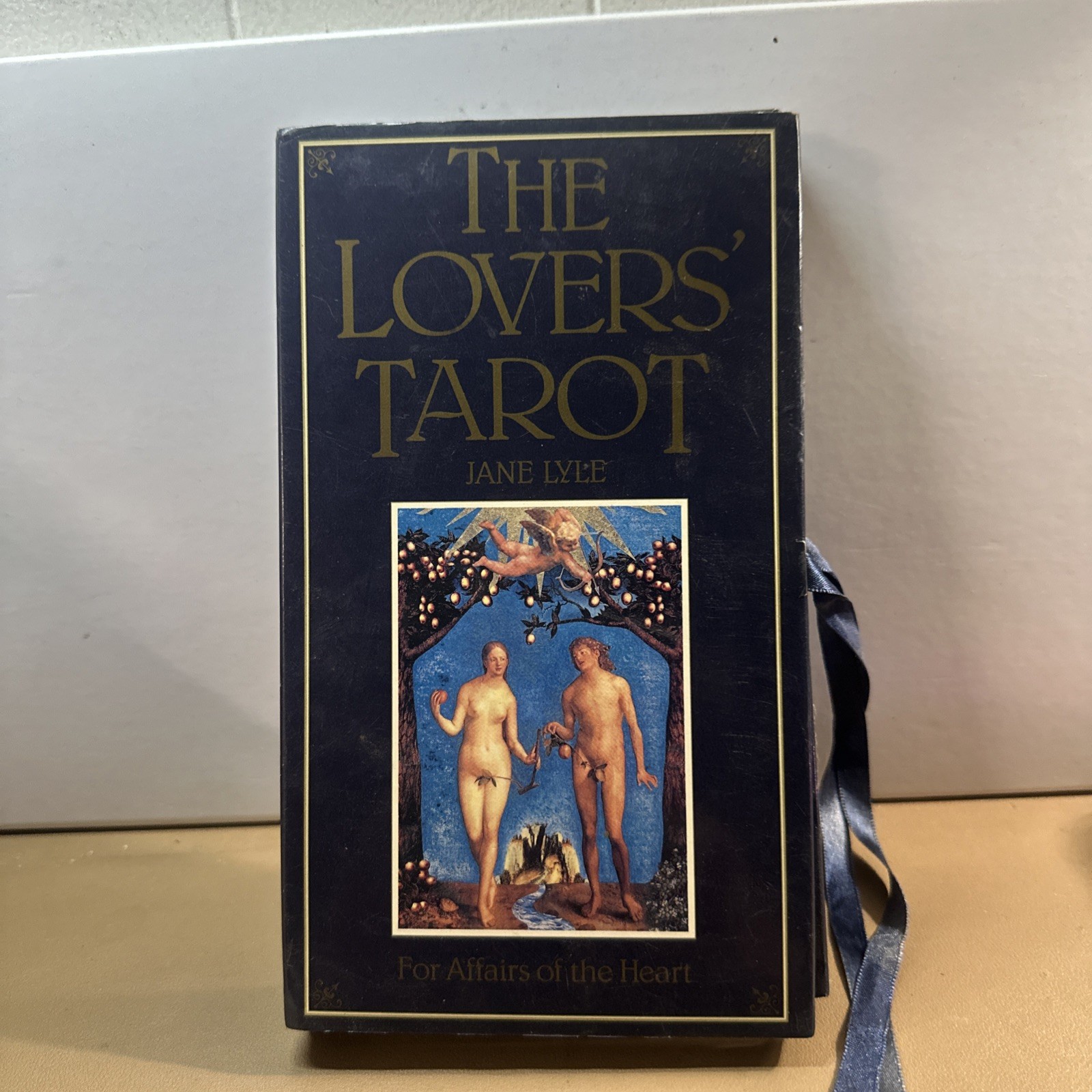 The Lovers’ Tarot: For Affairs of the Heart – Hardcover, by Lyle Jane – Good