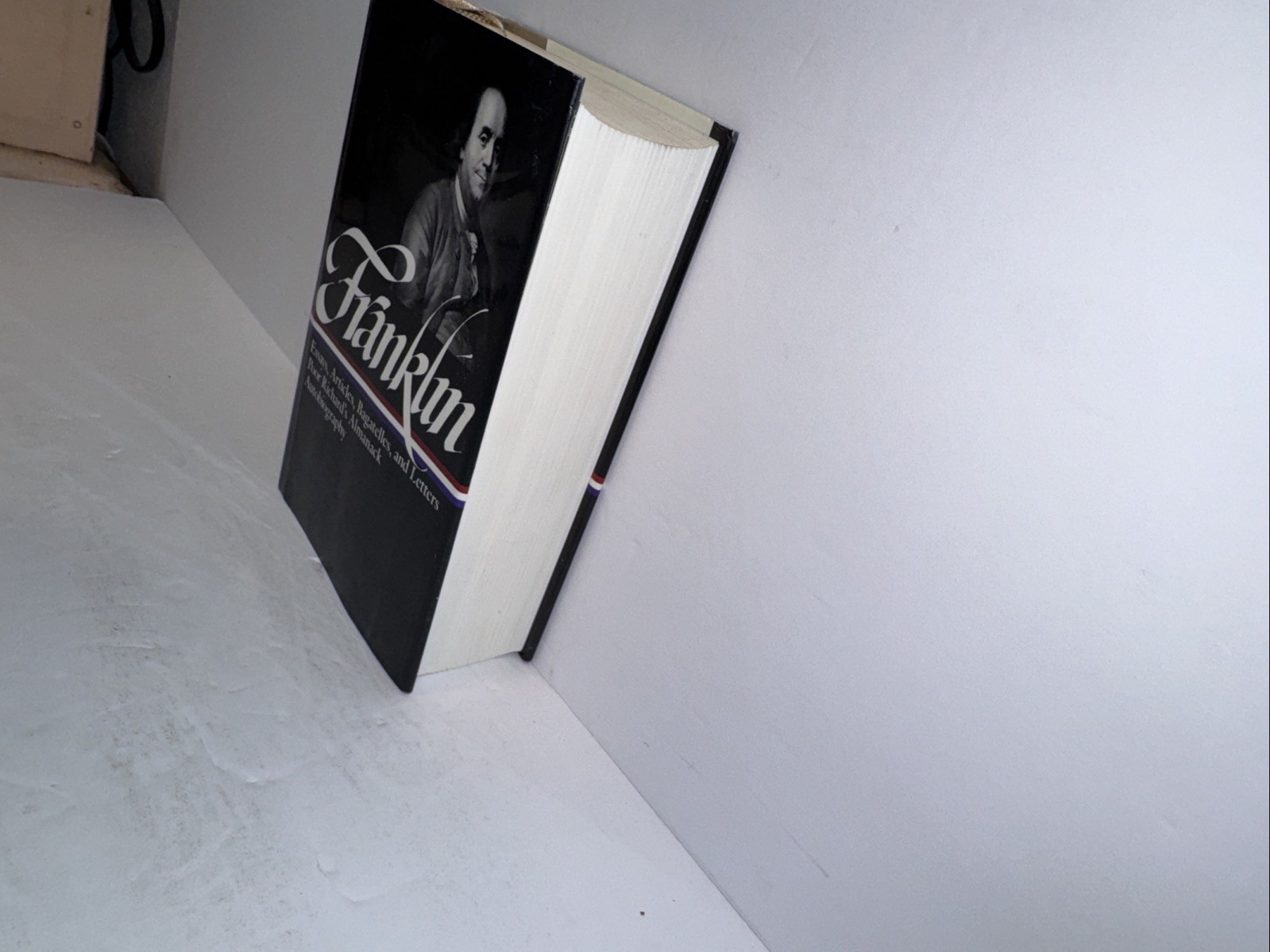 BENJAMIN FRANKLIN WRITINGS HARDCOVER BOOK THE LIBRARY OF AMERICA