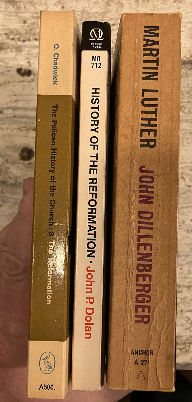 3 Paperback Books About Martin Luther And The Reformation