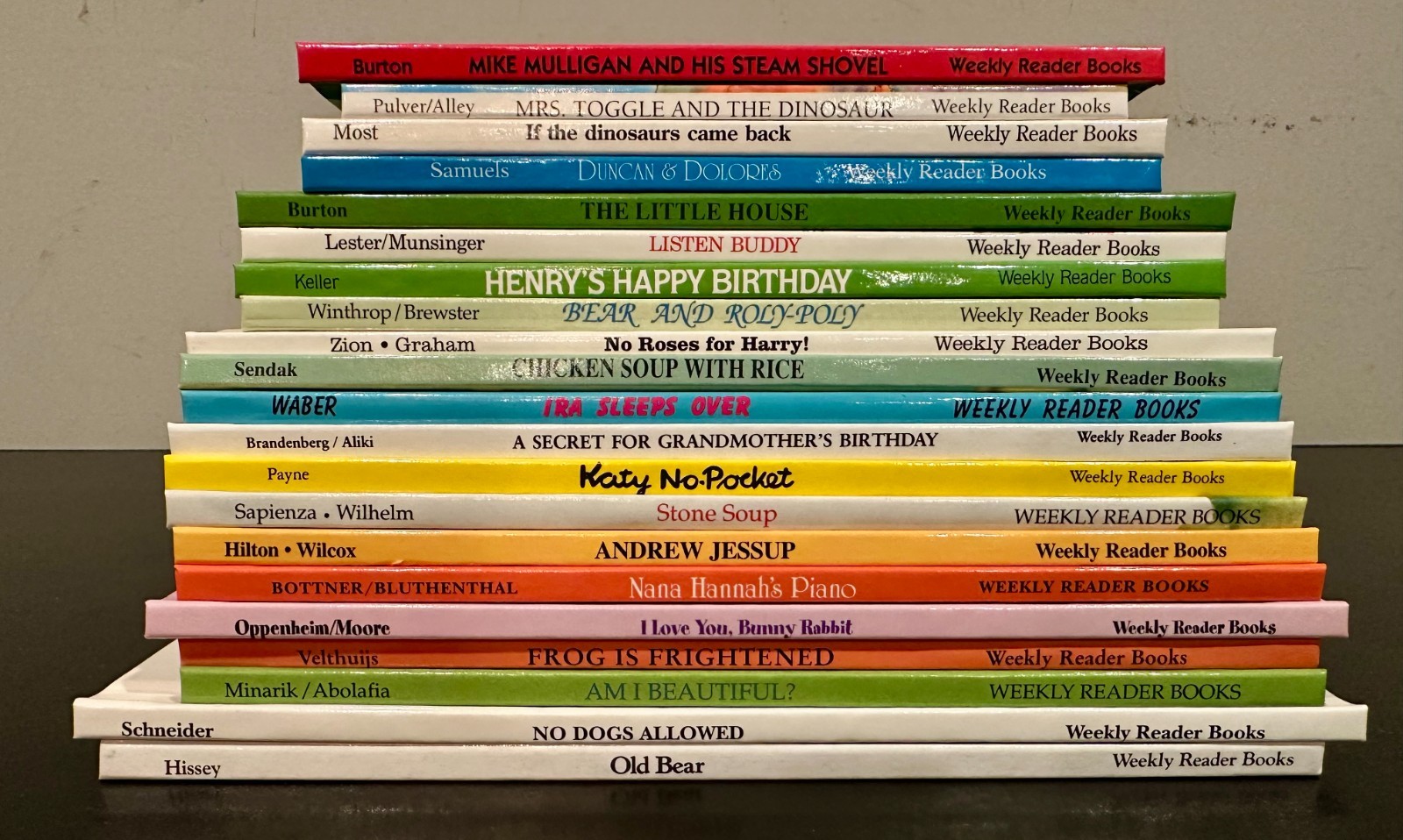 Weekly Reader Books Mixed Lot of 21 Hardcover Books
