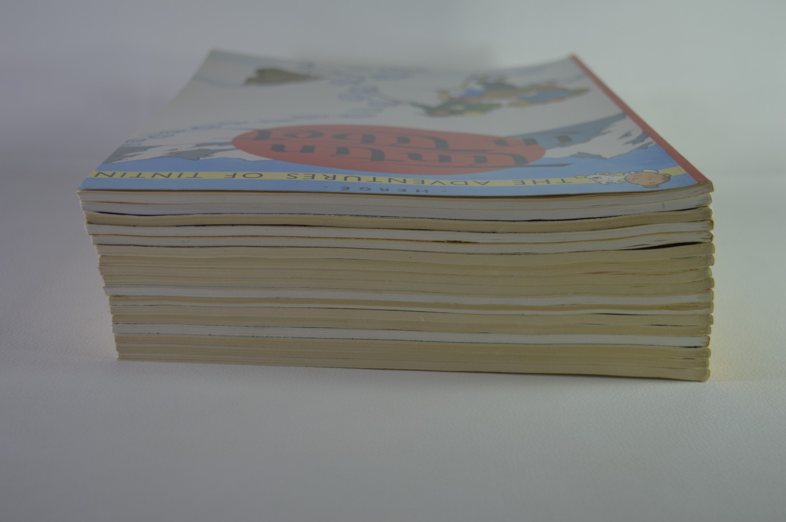 Lot of 17 The Adventures of Tintin by Herge Paperback Books 1970s 80s Vintage