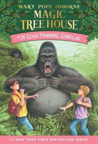 Good Morning, Gorillas (Magic Tree House #26) – Paperback – VERY GOOD
