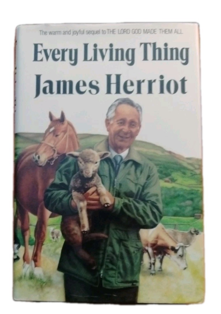Every Living Thing by James Herriot HB DJ Stated First Edition, 1st Printing