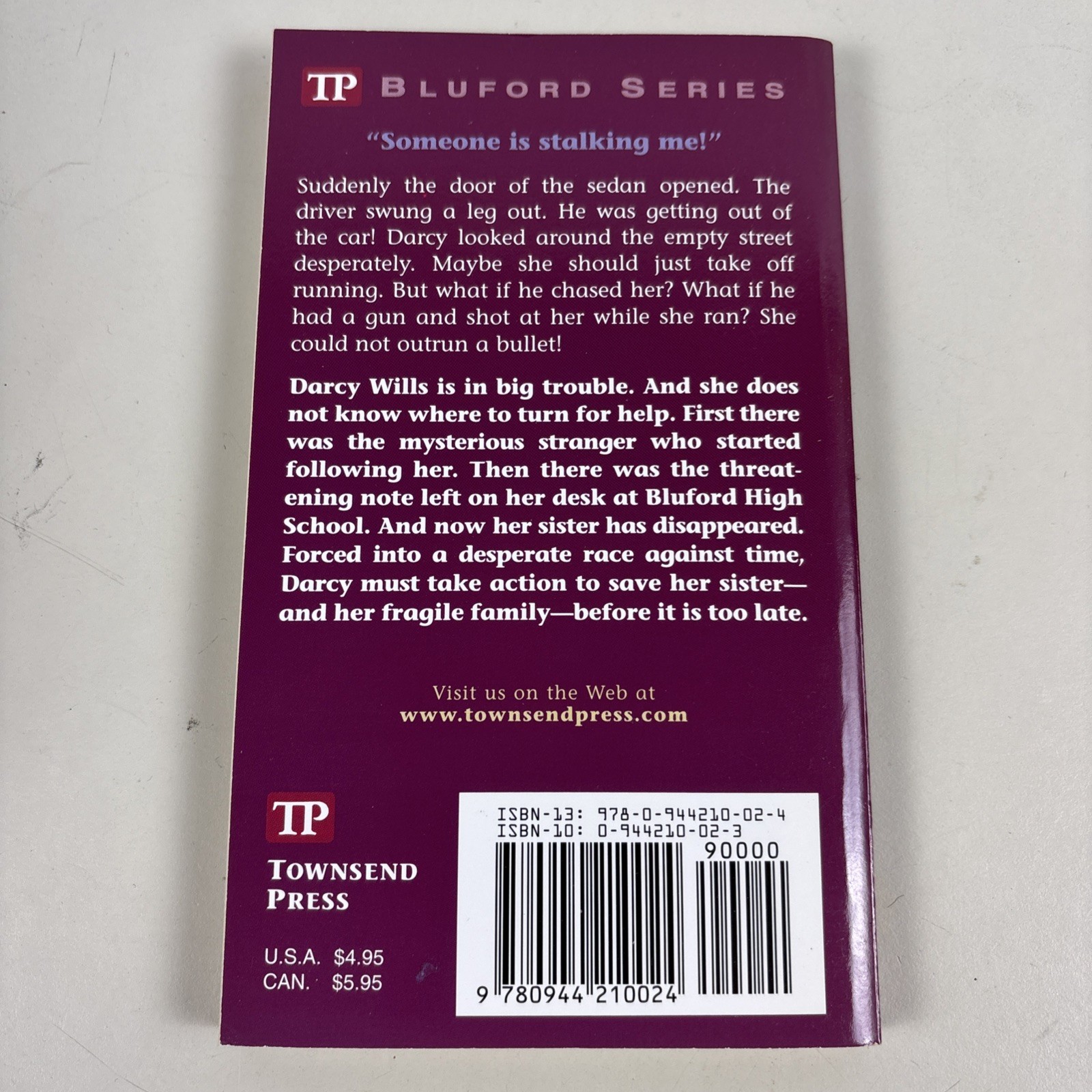 Bluford Series 8 Book Box Gift Set Collection Townsend Press TP Multiple Authors