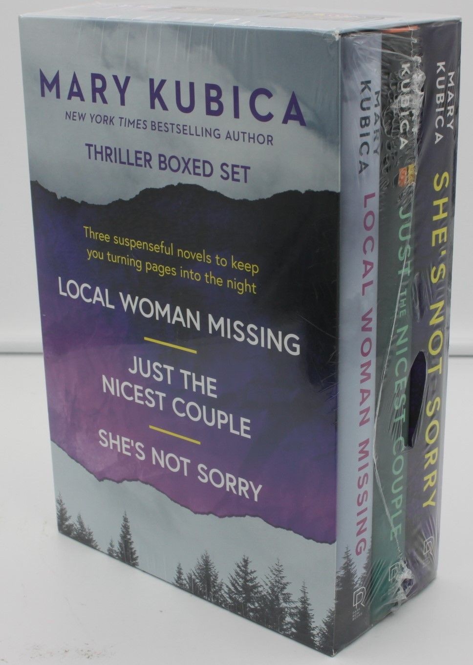 Mary Kubica 3 Box Set Local Woman Missing Just Nicest Couple Shes Not Sorry $90