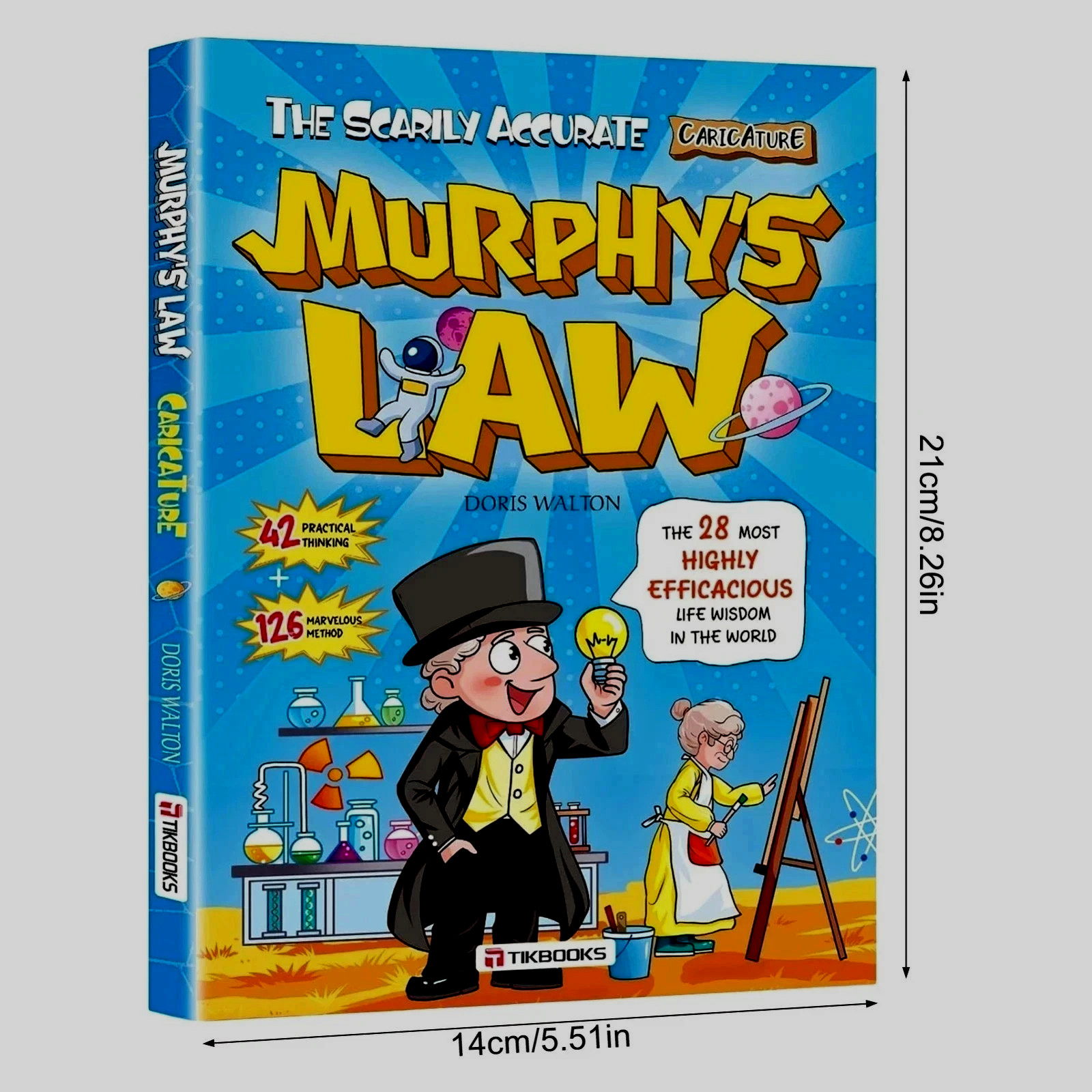 Murphy’s Law Learning Book for Kids 8-12 with 128 Pages Paperback Illustrated