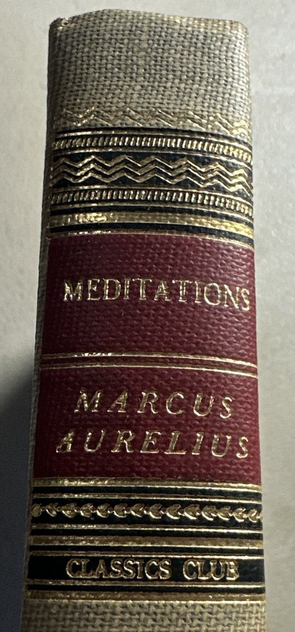 Classics Club Books. Lot of 4. Plato, Montaigne, Marcus Aurelius, Aristotle.