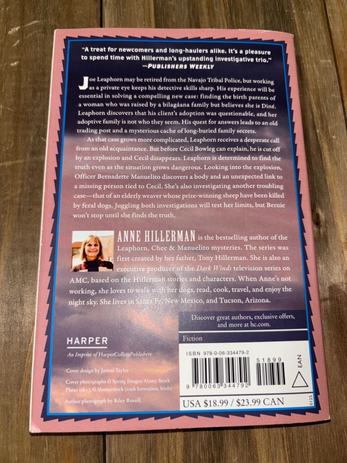 Lost Birds Anne Hillerman Soft Cover Good