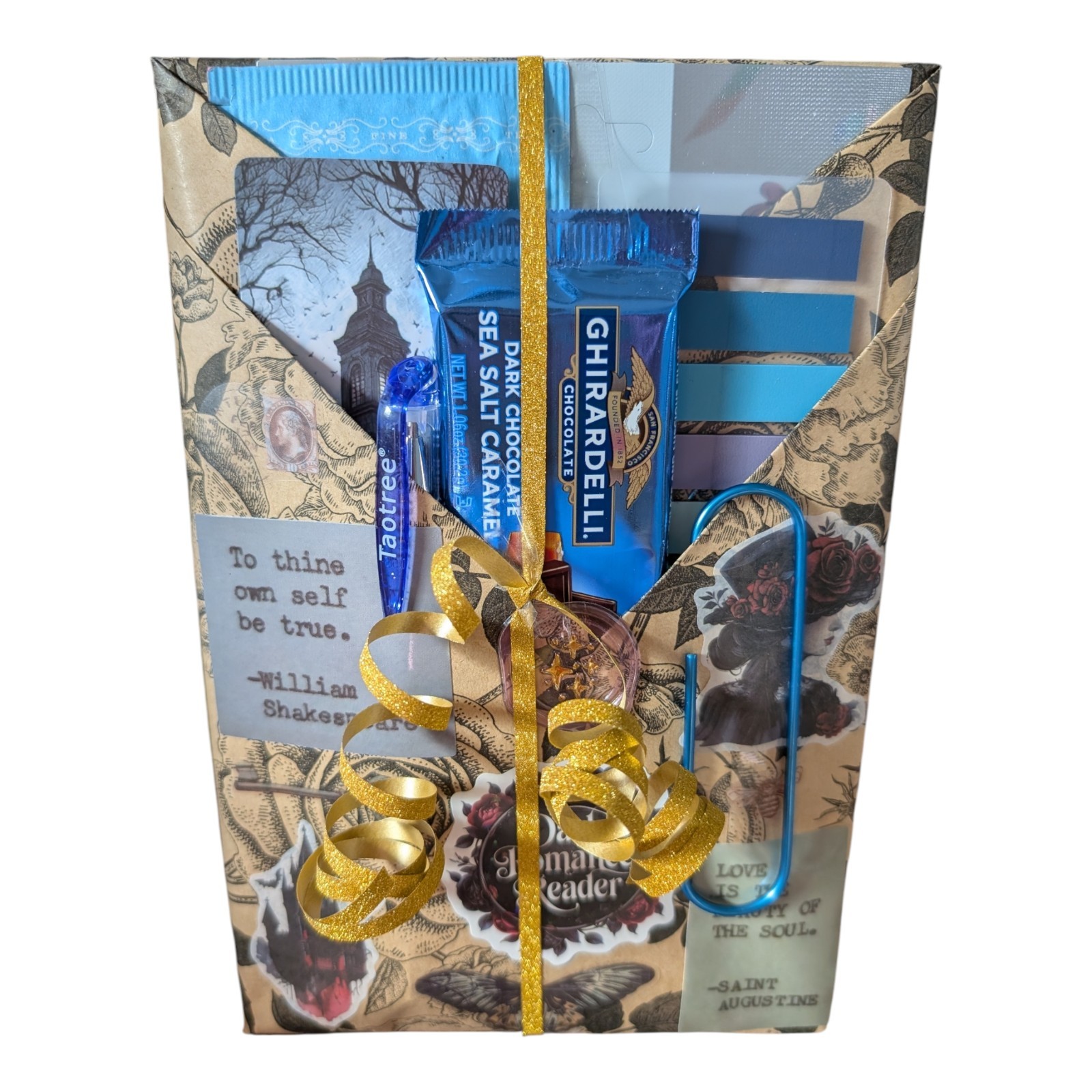 Enchanted Escape: Blind Date With A Book, Tea, Candy Bookmark More Booktok