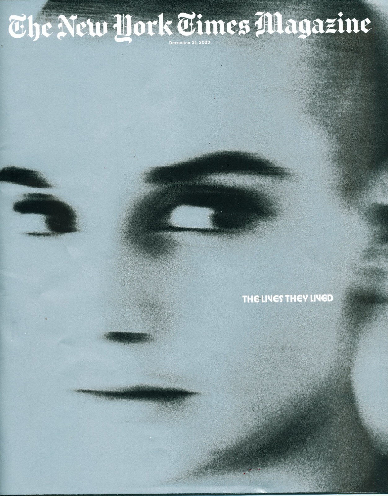 NEW YORK TIMES MAGAZINE December 31 2023 SINEAD O’CONNER Cover