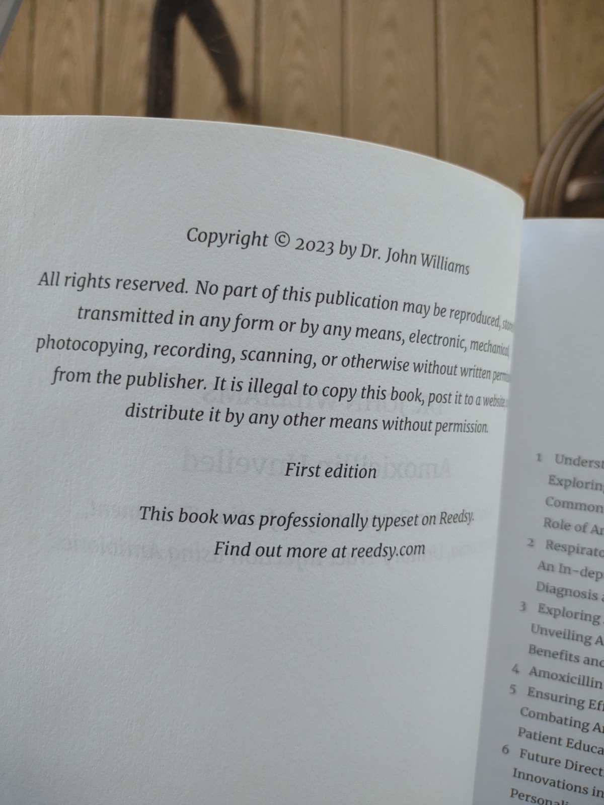 AMOXICILLIN UNVEILED BY DR JOHN WILLIAMS 2023 91 PAGES