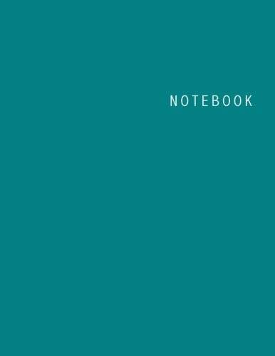 Notebook: Unlined Notebook – Large (85 x 11 inches) – 100 Pages – VERY GOOD
