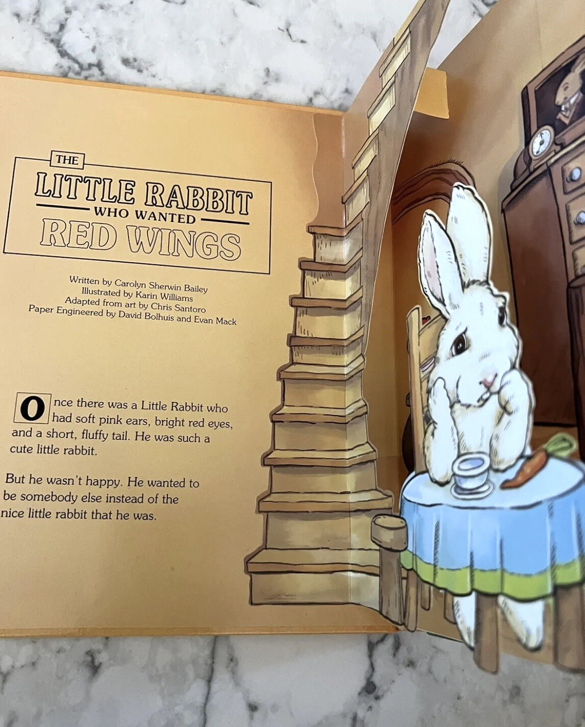 The Little Rabbit That Wanted Red Wings A Pop Up Book 1996 Children’s Classic