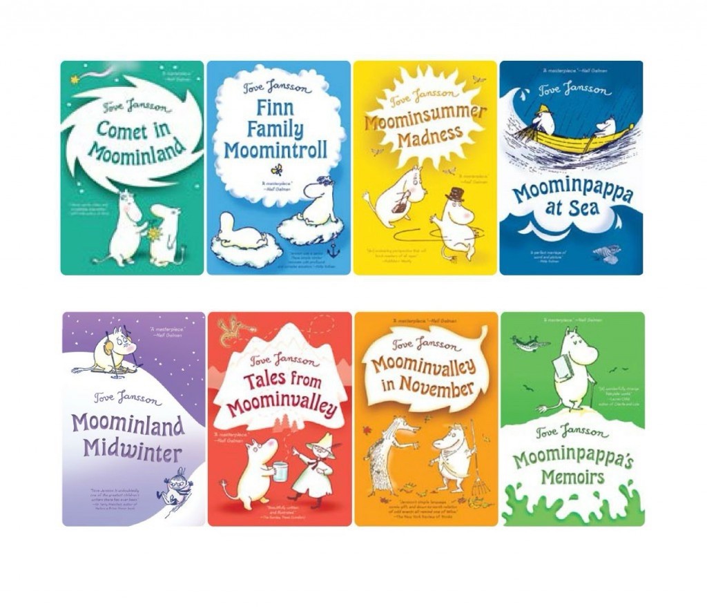 Tove Jansson Moomin Complete Series 8 Books Set Square Fish 2010 PB VG
