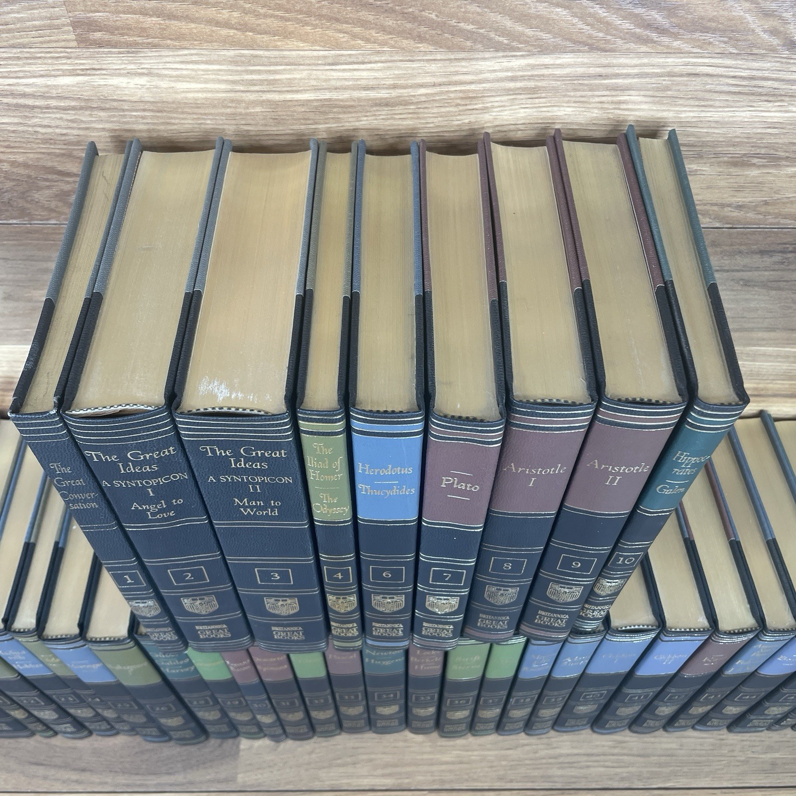 GREAT BOOKS OF THE WESTERN WORLD Britannica-1952, 1986 Printing. Vols- YOU PICK