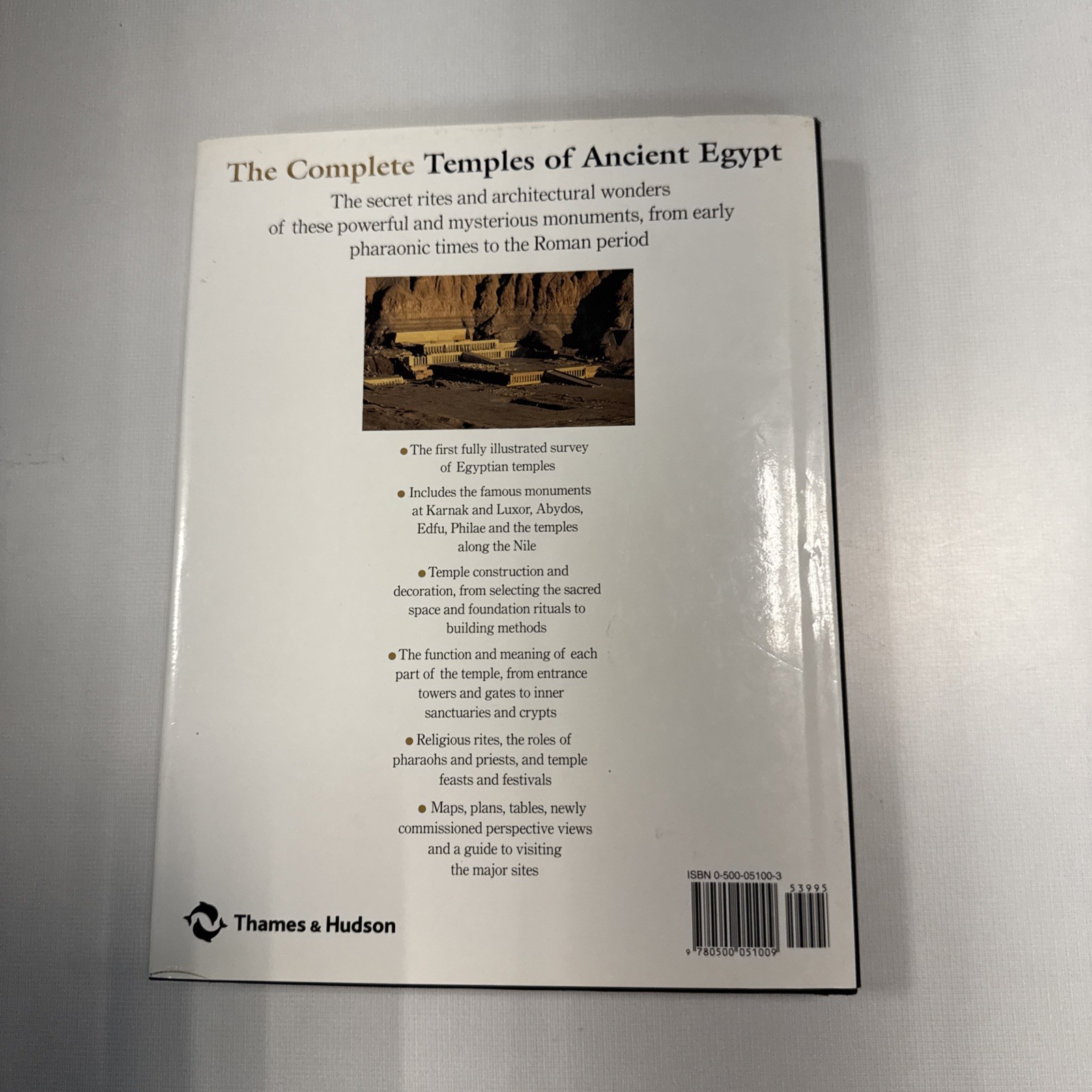 The Complete Temples of Ancient Egypt by Richard H. Wilkinson HC/DJ