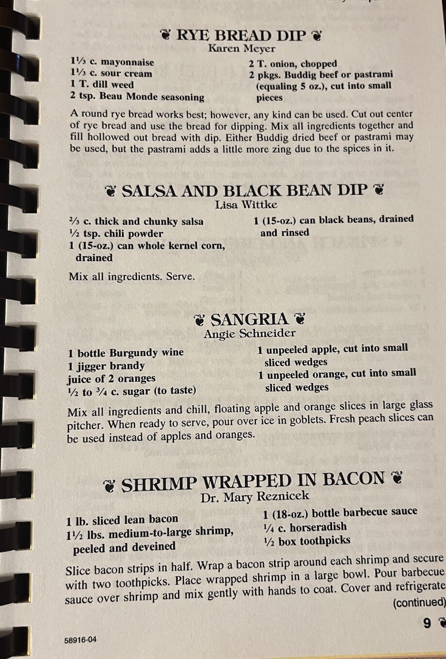Cooking Wit Karla ACL Anatomic Pathology West Allis WI 2004 Cookbook Recipes