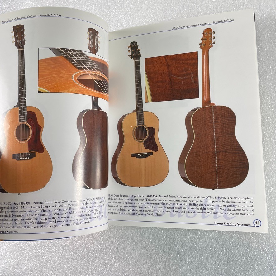 Acoustic Guitar Reference Book Lot of 3 by Fjestad, Gruhn, Carter – Various 2003