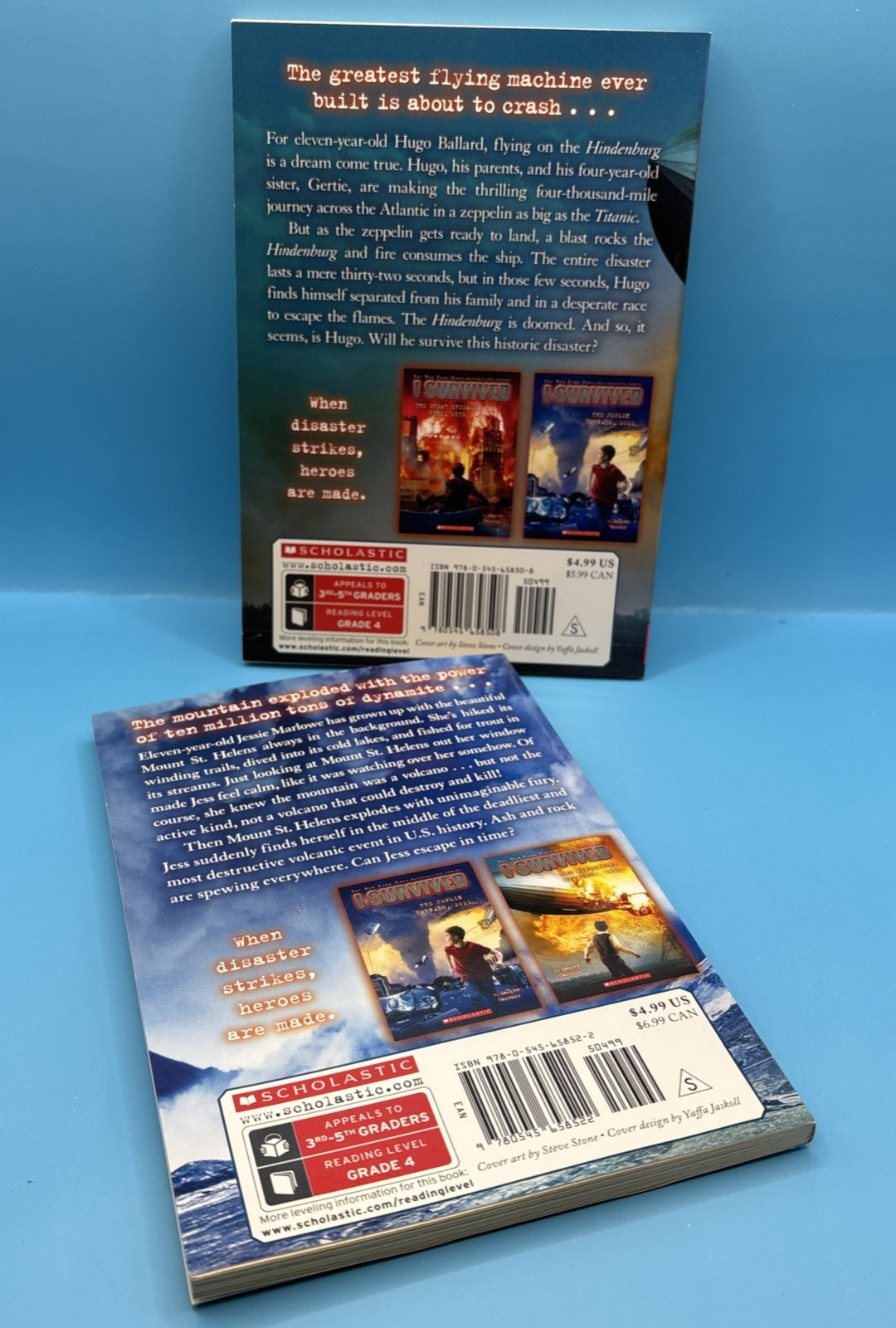 2010s Lot of 15 “I Survived” Scholastic Chapter Paperback Books- New, Never Read