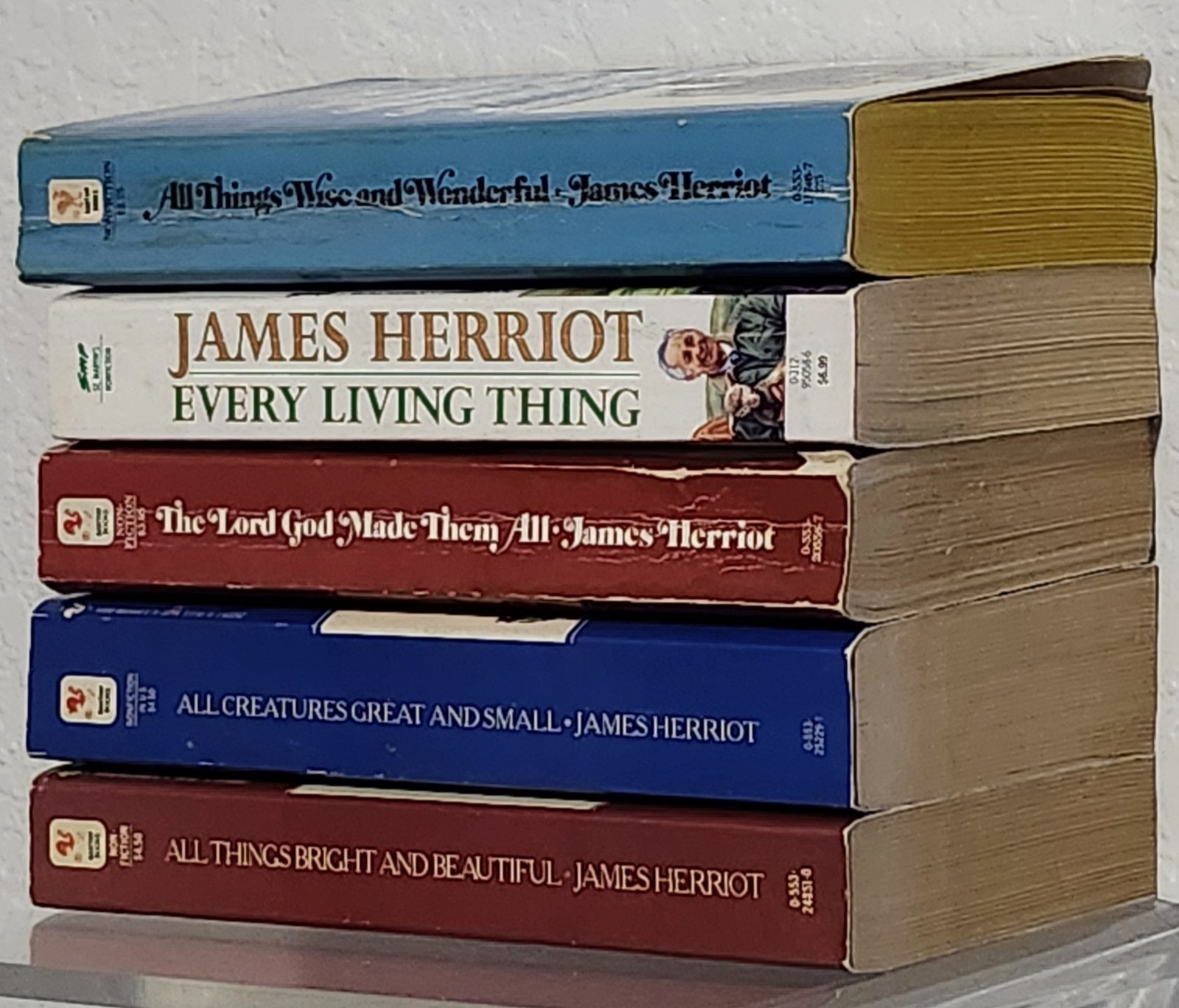 J. Herriot lot 5 PB All Creatures; Wise; Bright; Lord; Every Living Thing