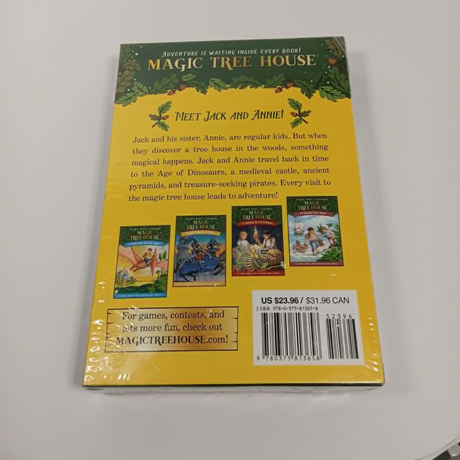 Magic Tree House Books 1-28 Boxed Set by Mary Pope Osborne (2008, Uk-Trade…
