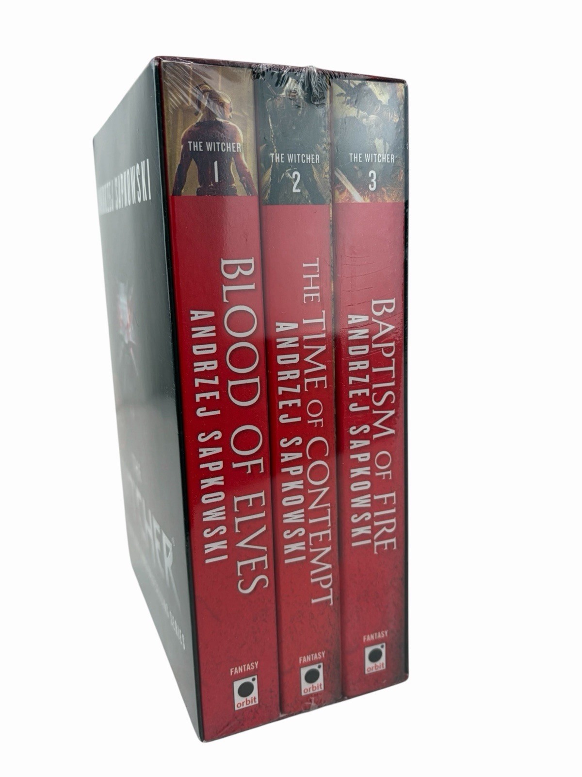 The Witcher Boxed Set: Blood of Elves~the Time of Contempt~Sapkowski~NEW SEALED