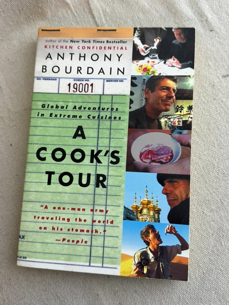 Anthony Bourdain Paperback Lot ~ Kitchen Confidential / A Cook’s Tour