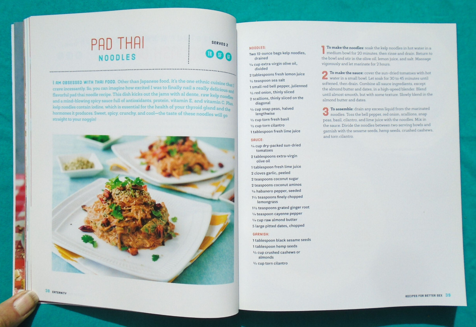 “Eaternity” by Jason Wrobel ©2016 Softcover 150+ Vegan Recipes 381 Pages NEW
